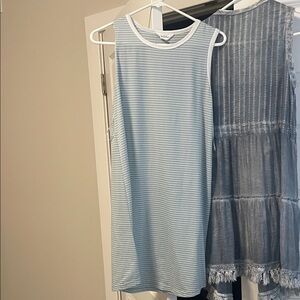 Striped Sleeveless Dress